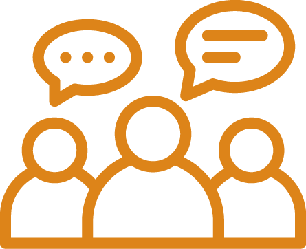 People talking